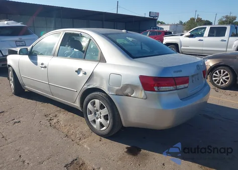 2008 Hyundai Sonata Gls z USA, uszkodzony, nr VIN 5NPET46C08H378565